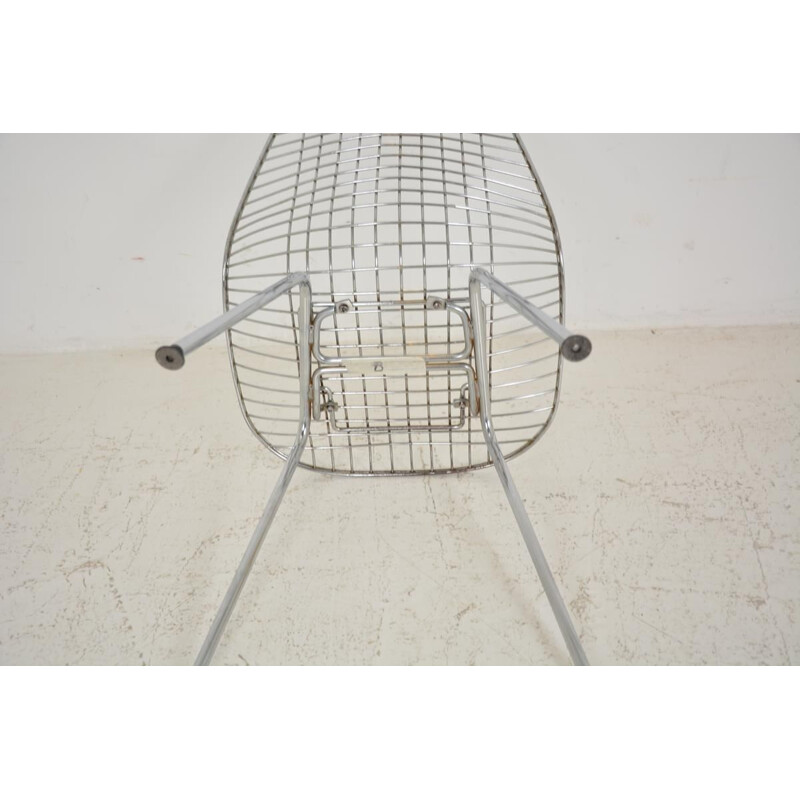 Vintage "Wire Chai" chair DKX Eames