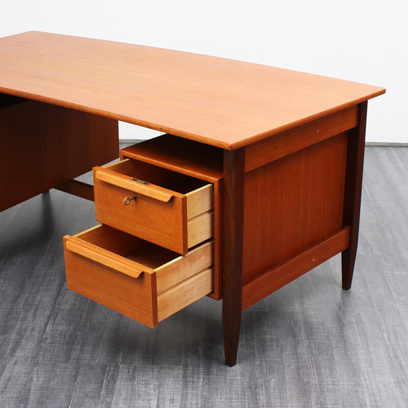 Scandinavian desk in teak - 1960s