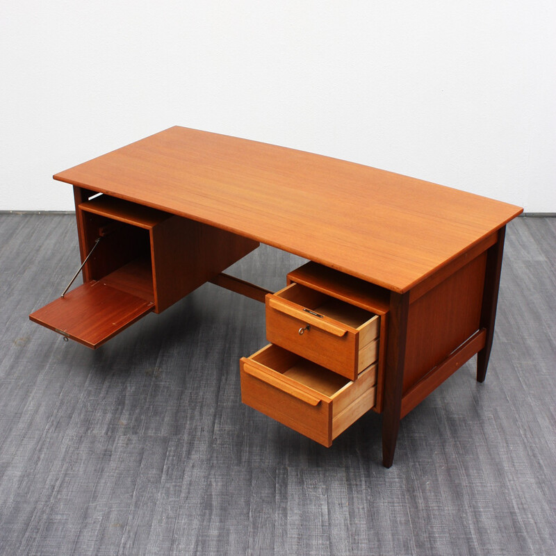 Scandinavian desk in teak - 1960s