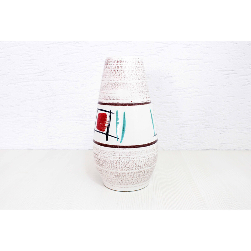 Vase vintage de Scheurich Keramik, Allemagne 1960