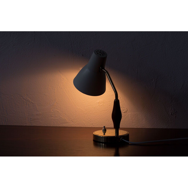 Vintage Desk Lamp by Hans Bergström for ASEA, Sweden 1950s