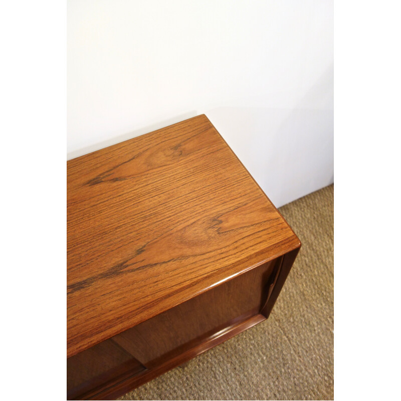 Vintage Arne Vodder's sideboard in light rosewood, Danish 1960s