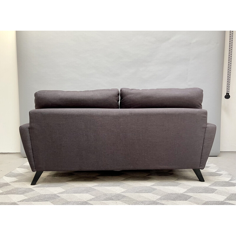 Vintage G Plan 2 Seater Sofa Settee Grey, UK