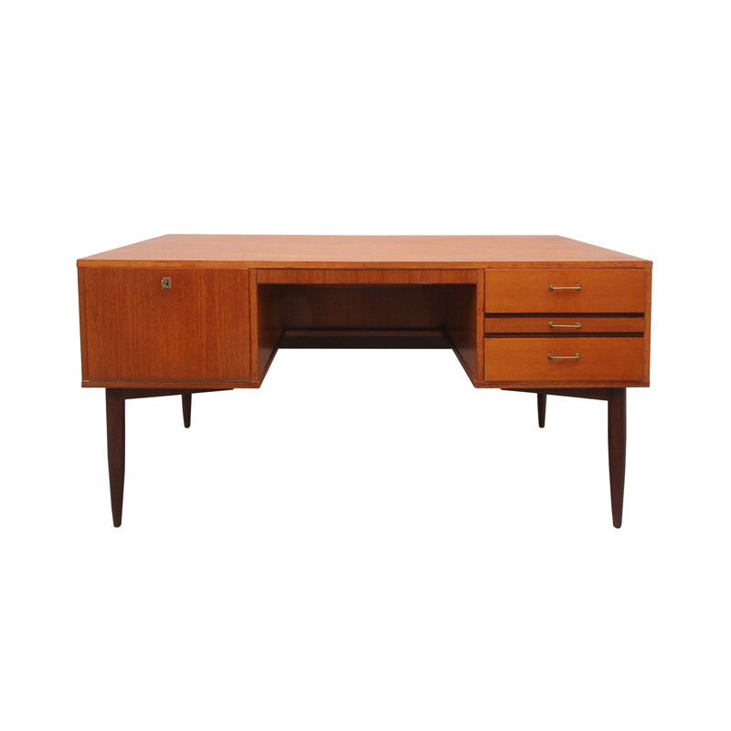 Vintage desk in teak 1960s