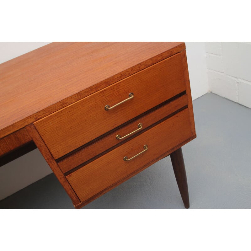 Bureau vintage en teck 1960