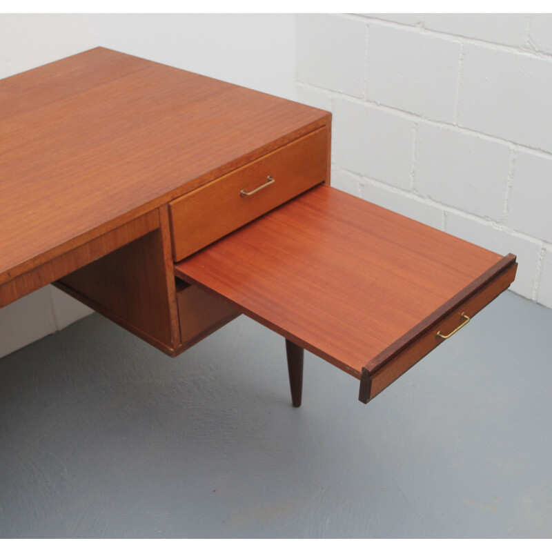 Vintage desk in teak 1960s