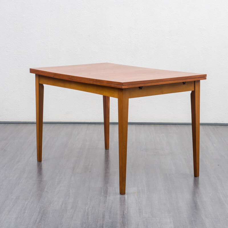 Vintage teak dining table by Kondor, Scandinavian 1960s