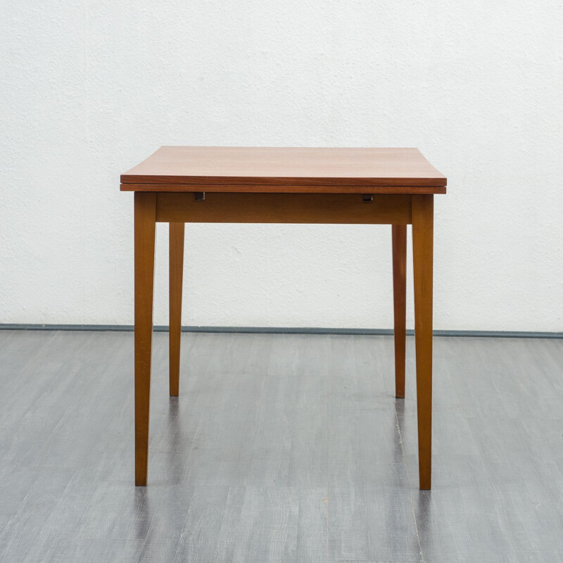 Vintage teak dining table by Kondor, Scandinavian 1960s