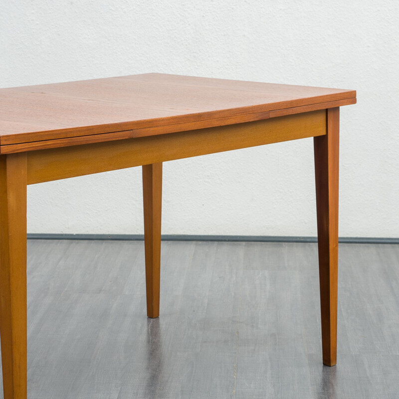 Vintage teak dining table by Kondor, Scandinavian 1960s