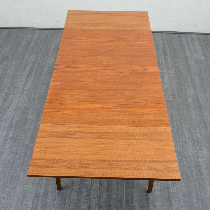 Vintage teak dining table by Kondor, Scandinavian 1960s