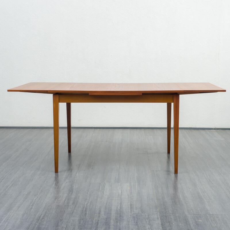 Vintage teak dining table by Kondor, Scandinavian 1960s