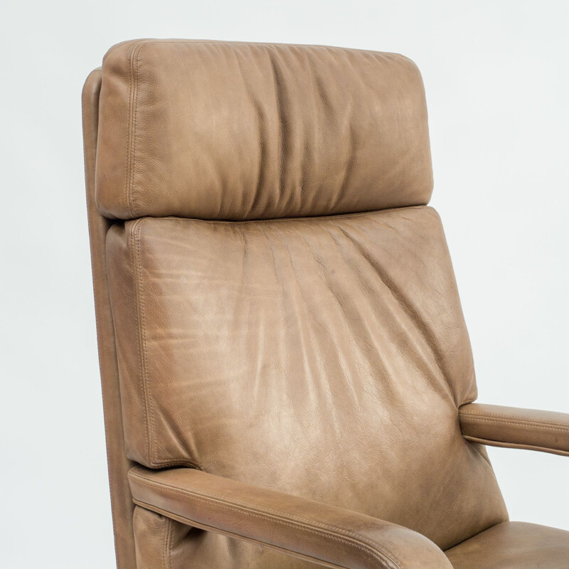 Vintage office chair Bernd Münzebrock by Walter Knoll 1970s