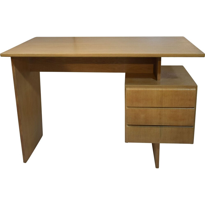 Vintage oak desk 1960s