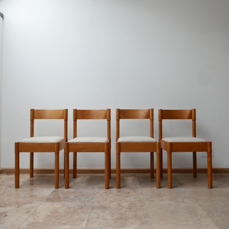 Set of 4 vintage dining chairs, Danish 1960s