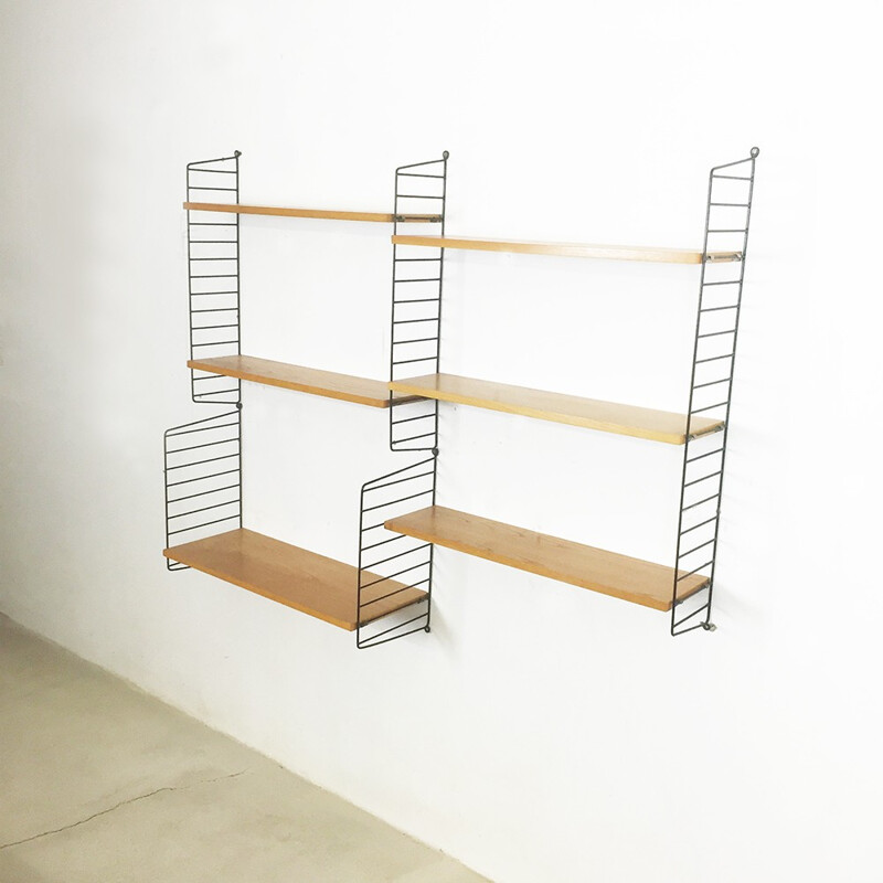String Furniture modular wall unit, Nisse STRINNING - 1960s