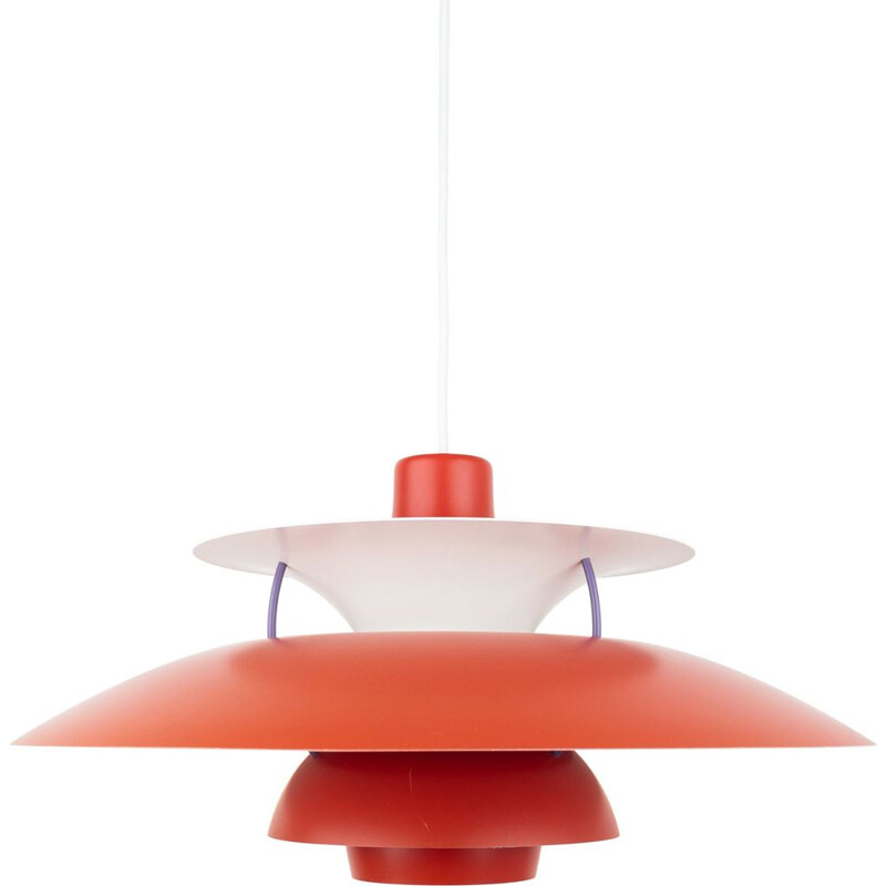 Vintage pendant lamp PH 5 by Poul Henningsen & Louis Poulsen, Danish 1958s