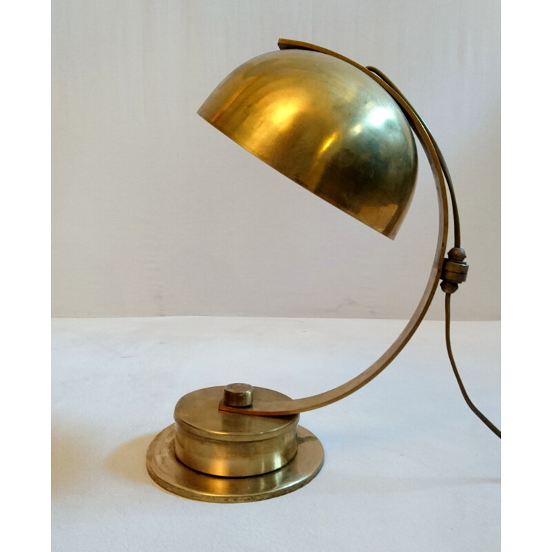 Mid-Century lamp in brass - 1930s