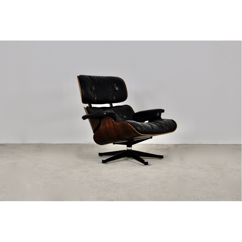 Vintage Lounge Chair by Charles & Ray Eames for Herman Miller 1970s