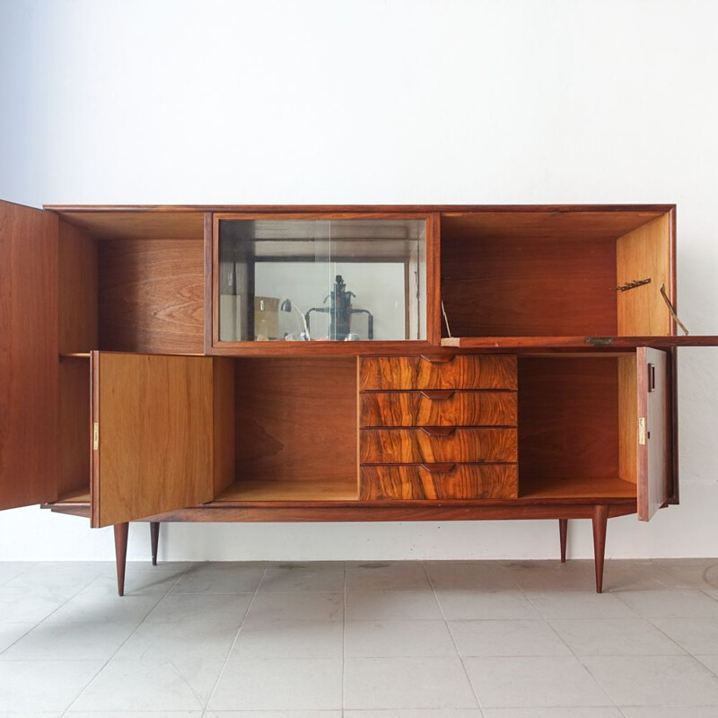 Vintage José Espinho Rosewood Sideboard for Moveis Olaio, Portugal 1960s