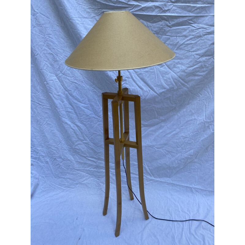 Vintage vierpoot vloerlamp van Philippe Hurel 2000