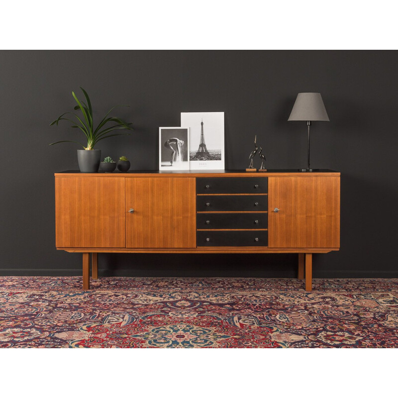 Vintage walnut sideboard 1960s