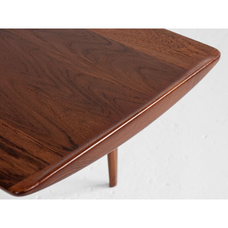 Vintage coffee table in teak by Tove & Edvard Kindt-Larsen for France & Daverkosen, Danish 1960s