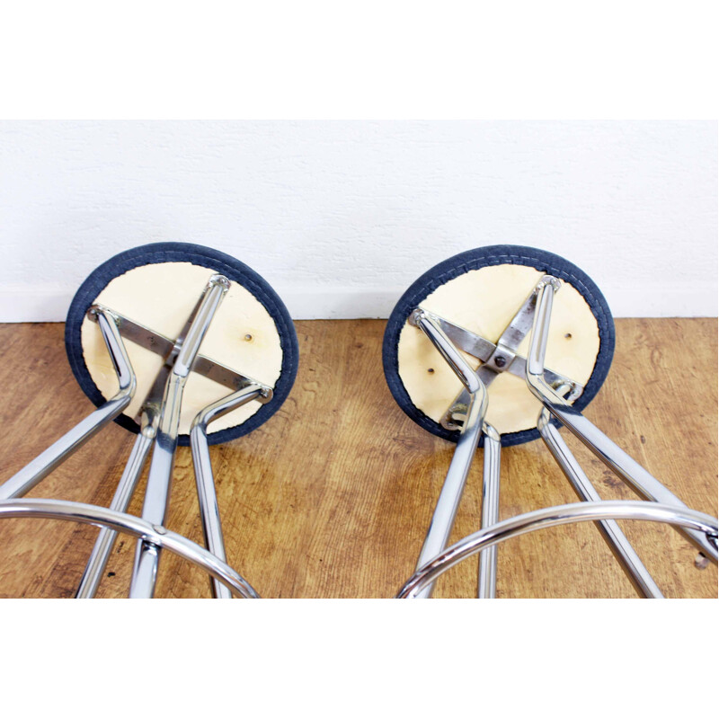 Pair of vintage stools 1950s