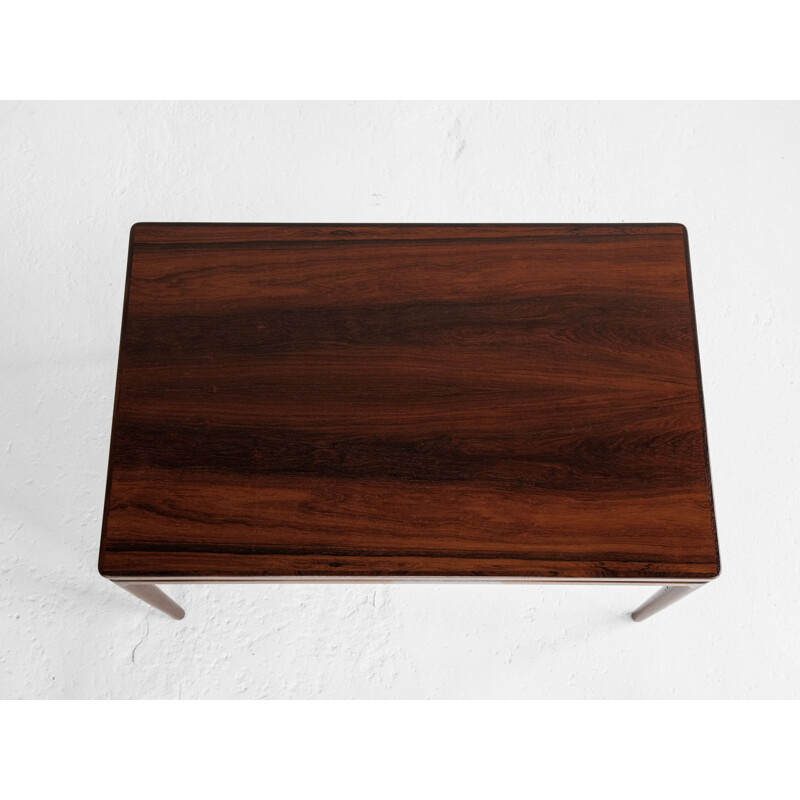 Vintage dining table in rosewood by Christian Linneberg, Danish 1960s