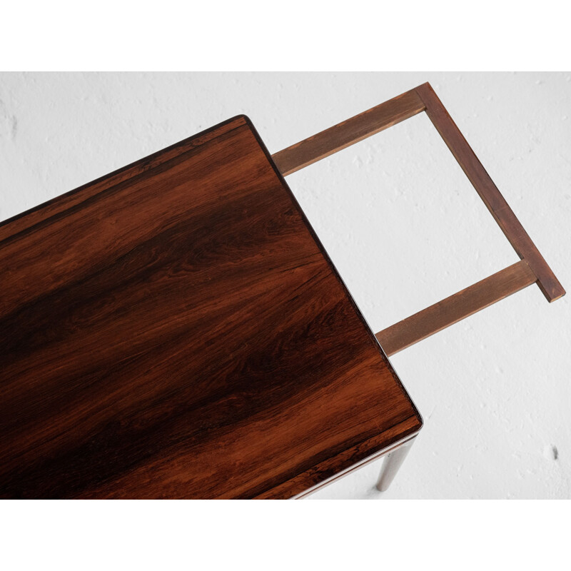 Vintage dining table in rosewood by Christian Linneberg, Danish 1960s