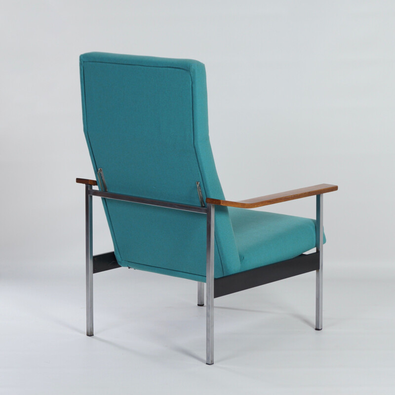 Vintage verstelbare fauteuil 1425 van A.R. Cordemeyer voor Gispen 1960