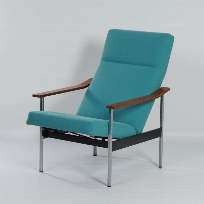 Vintage Adjustable 1425 Armchair by A.R. Cordemeyer for Gispen 1960s