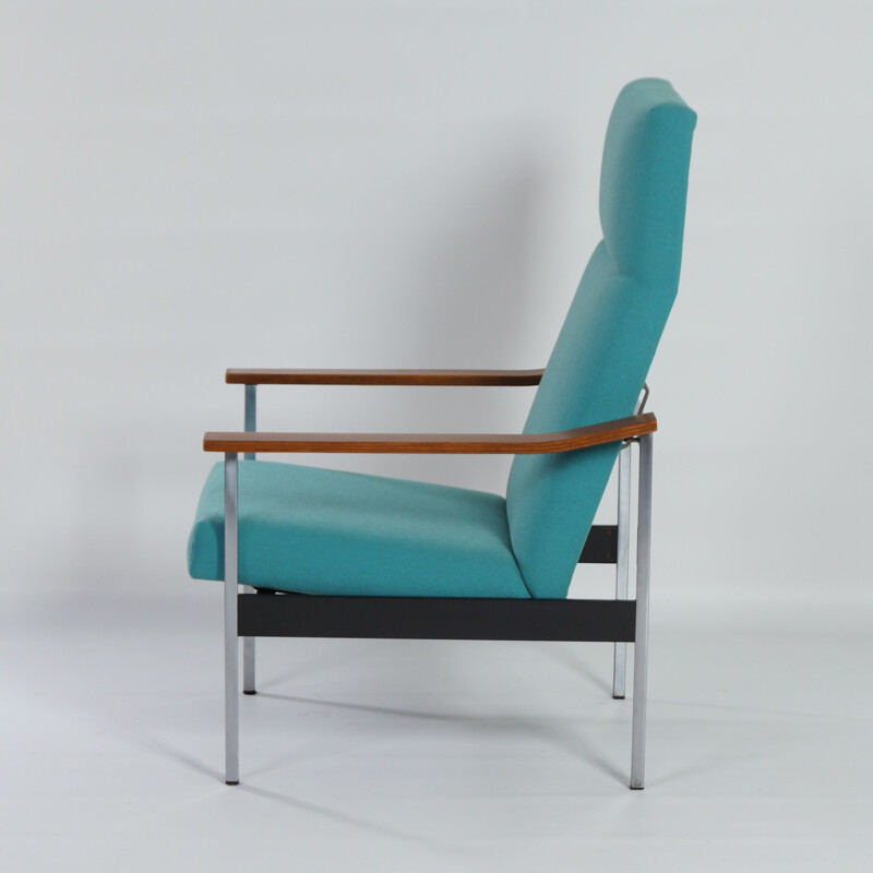 Vintage Adjustable 1425 Armchair by A.R. Cordemeyer for Gispen 1960s