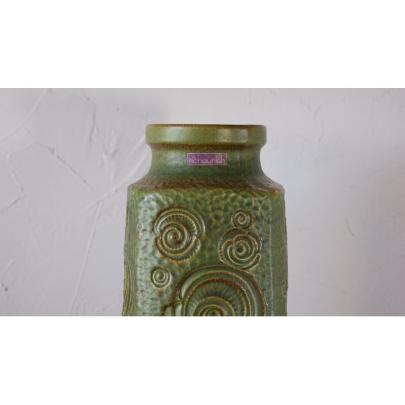 Vintage Ceramic Vase from Scheurich, Germany 1950s