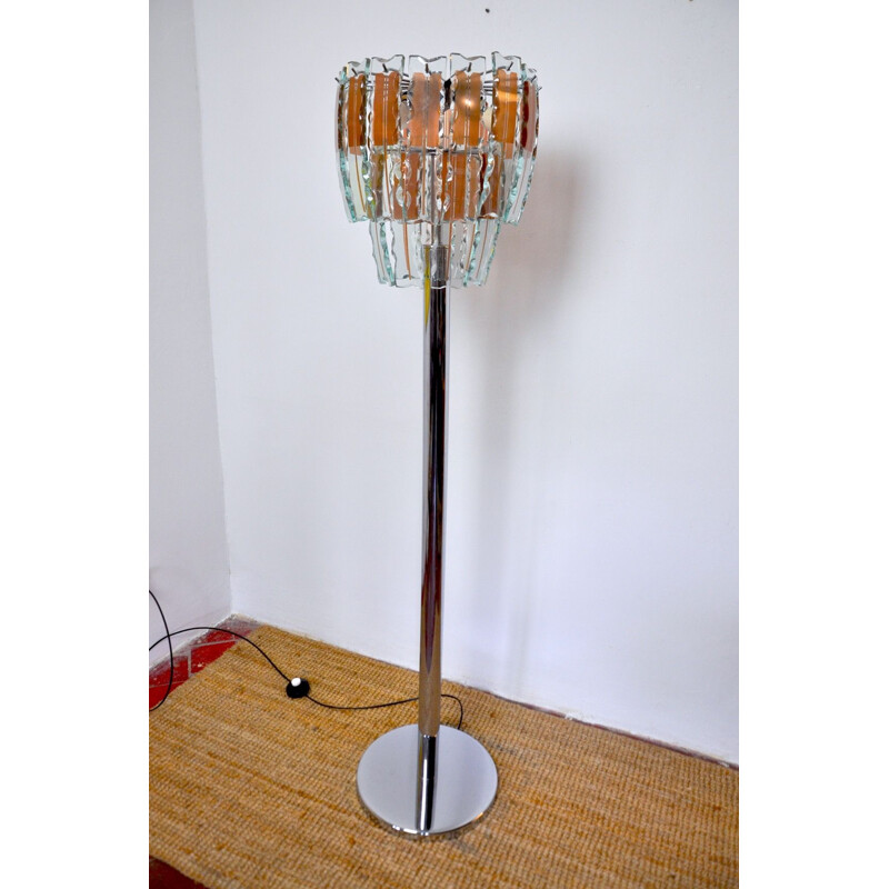 Vintage floor lamp by Fontana Arte, Italy 1960s