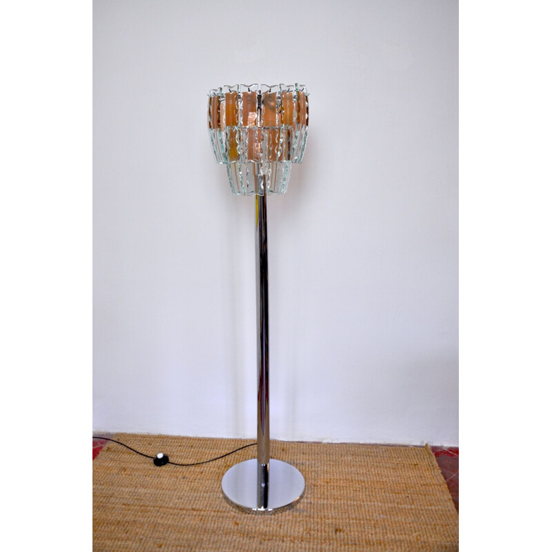 Vintage floor lamp by Fontana Arte, Italy 1960s