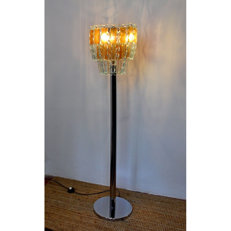 Vintage floor lamp by Fontana Arte, Italy 1960s