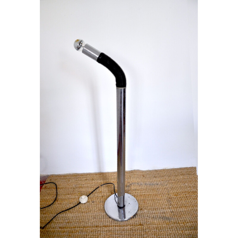 Vintage Bendi floor lamp by E. Bellini for Targetti Sankey, Italy 1970s