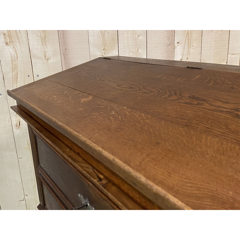 Vintage oak notary desk