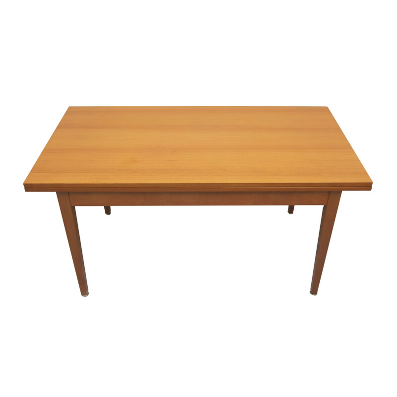 Vintage Wilhelm Renz cherry wood coffee table by Marc Held, 1950