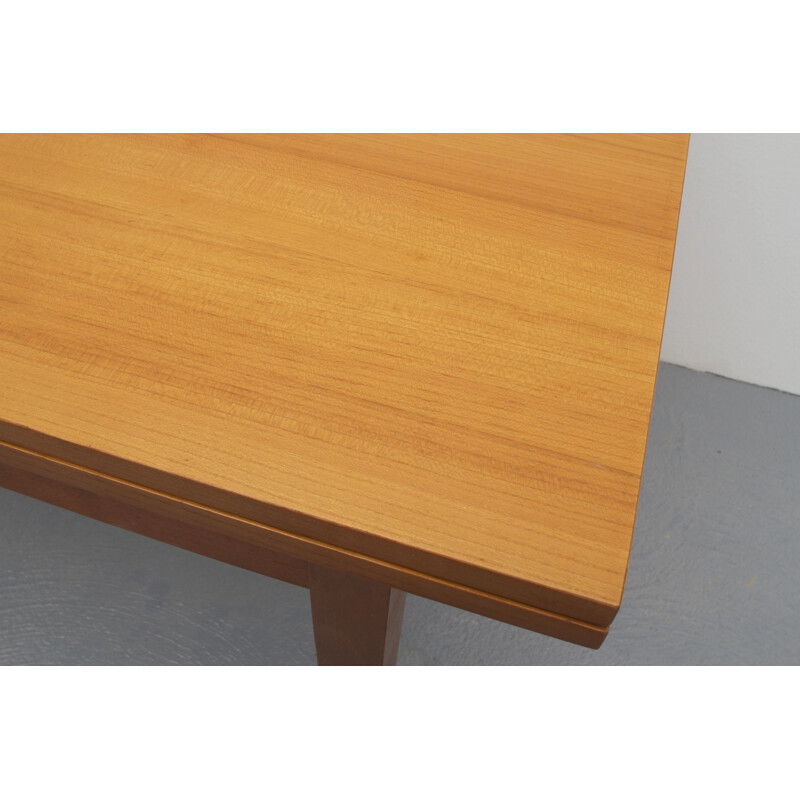 Vintage Wilhelm Renz cherry wood coffee table by Marc Held, 1950