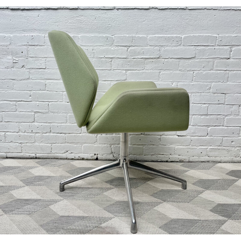 Vintage Green Kruze Swivel Office Chair by Boss