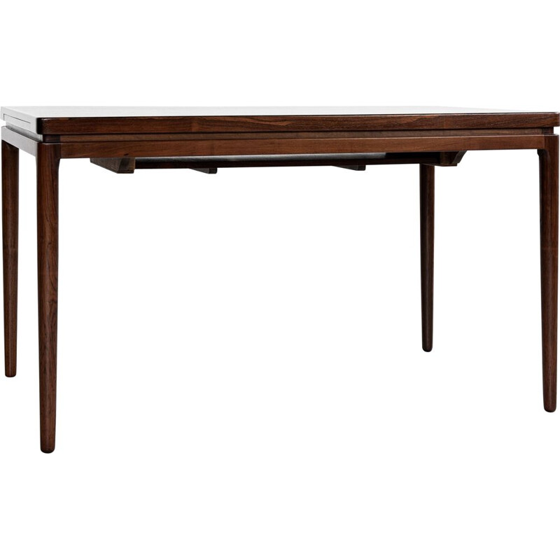 Vintage dining table in rosewood by Christian Linneberg, Danish 1960s