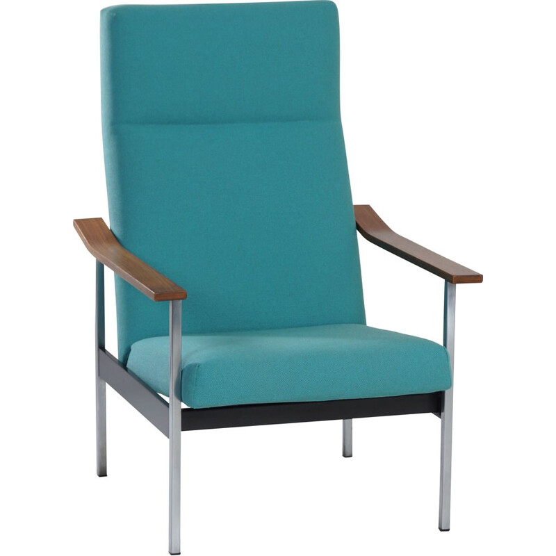 Vintage Adjustable 1425 Armchair by A.R. Cordemeyer for Gispen 1960s