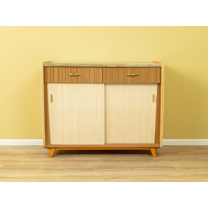 Vintage ash Kitchen Cabinet 1950s