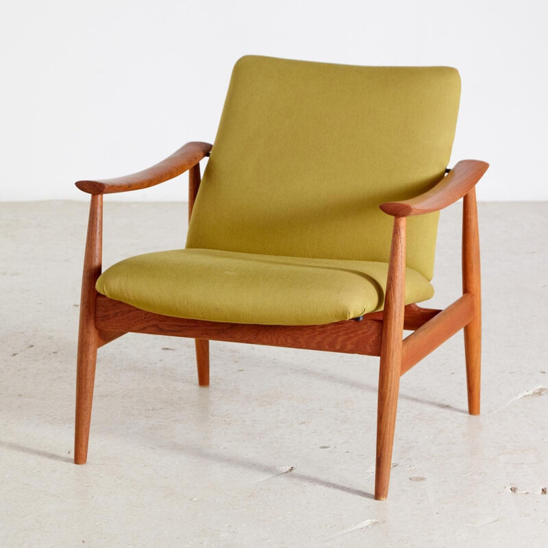 Vintage Model 138 Teak Armchair by Finn Juhl, Scandinavian 1960s