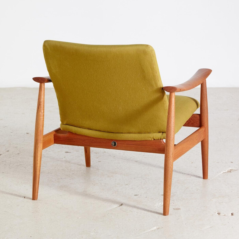 Vintage Model 138 Teak Armchair by Finn Juhl, Scandinavian 1960s