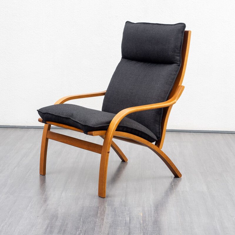 Vintage teak relaxing chair, Scandinavian 1960s