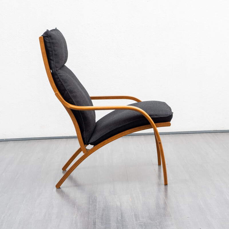 Vintage teak relaxing chair, Scandinavian 1960s