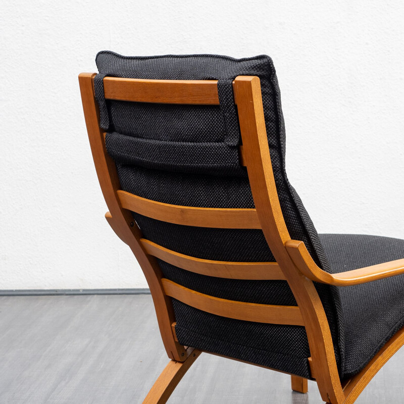 Vintage teak relaxing chair, Scandinavian 1960s