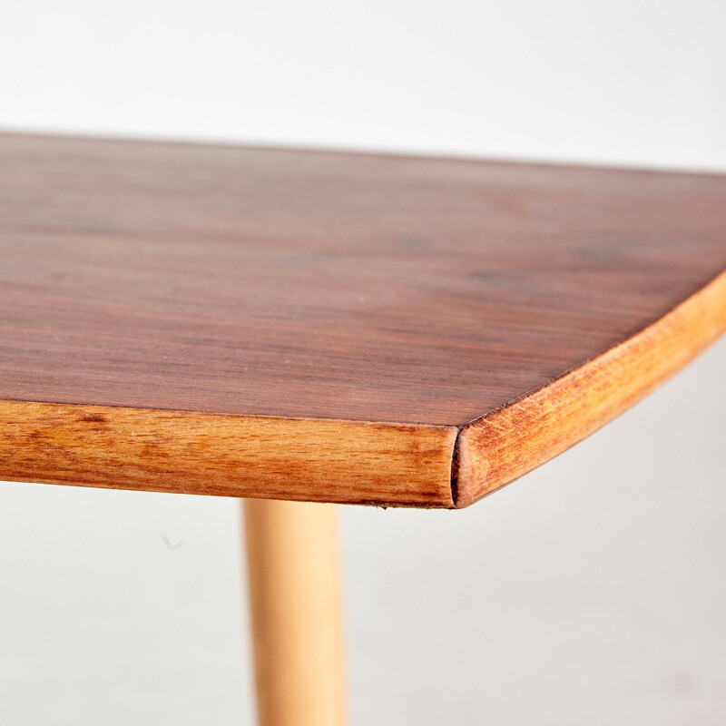 Vintage Oak & Rosewood Coffee Table, Danish 1960s